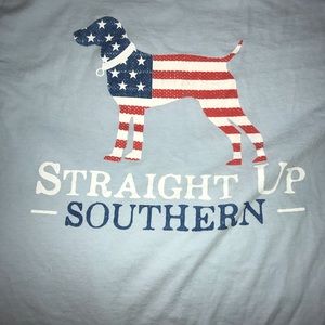 Straight up southern t-shirt